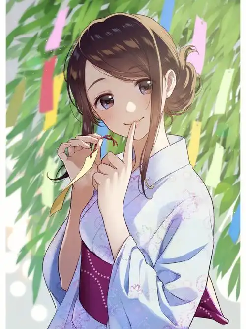 二次元壁纸和服