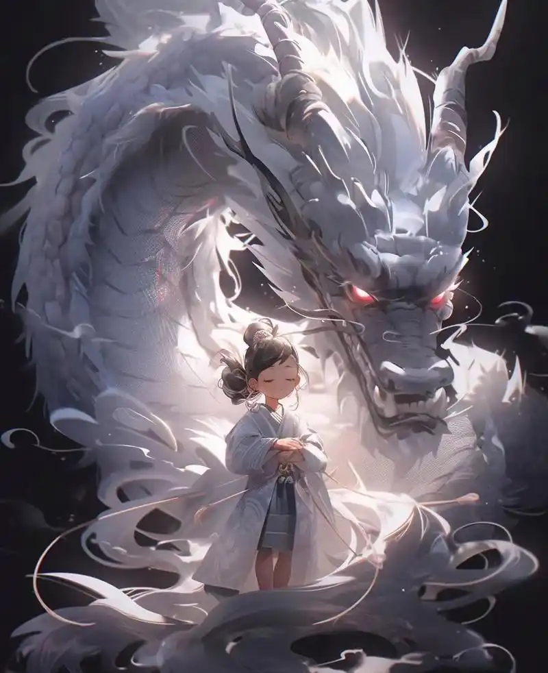 十二生肖拟人之辰龙#ai绘画