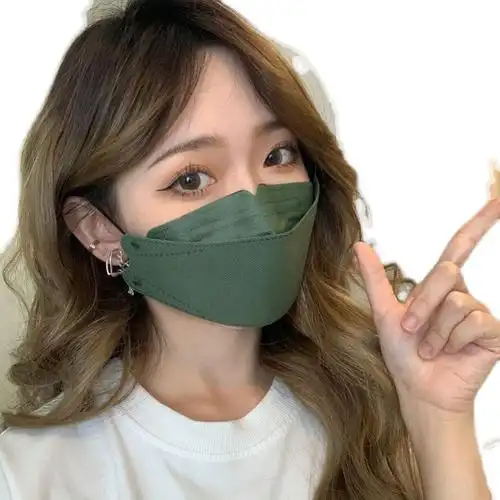 口罩潮款3d立体2021新款时尚网红卡通印花口罩