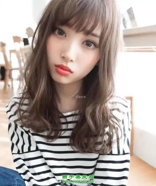 五款风格迥异的空气刘海发型绝对好看