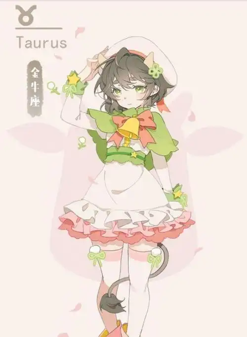 十二星座拟人化摩羯座让人眼前一亮巨蟹座可爱加倍元气满满