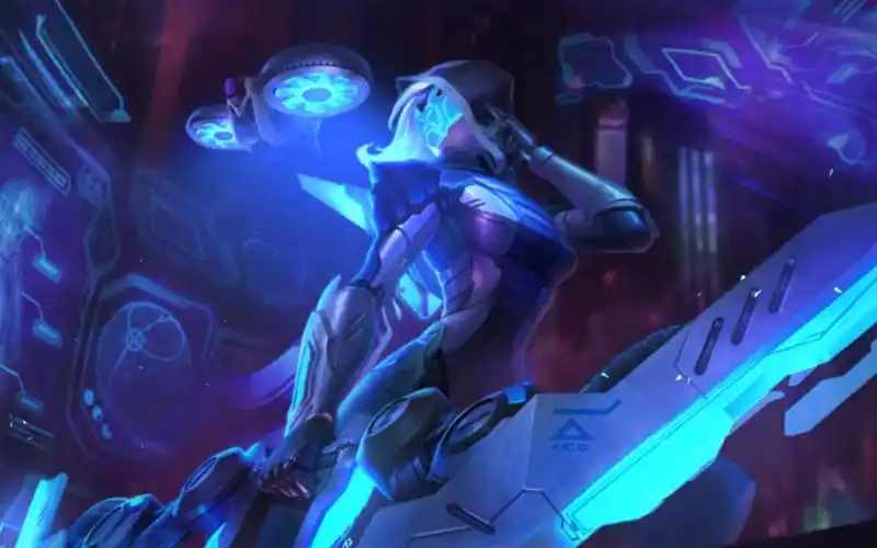 【lol手游皮肤】寒冰艾希源计划 - 4k最高画质特效欣赏