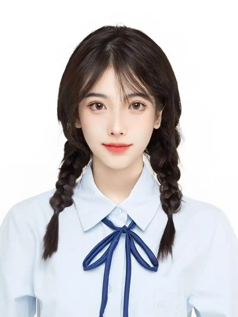 证件照合集|高级中学的冷艳学姐 学院风证件照我get 到了 03 p1 到