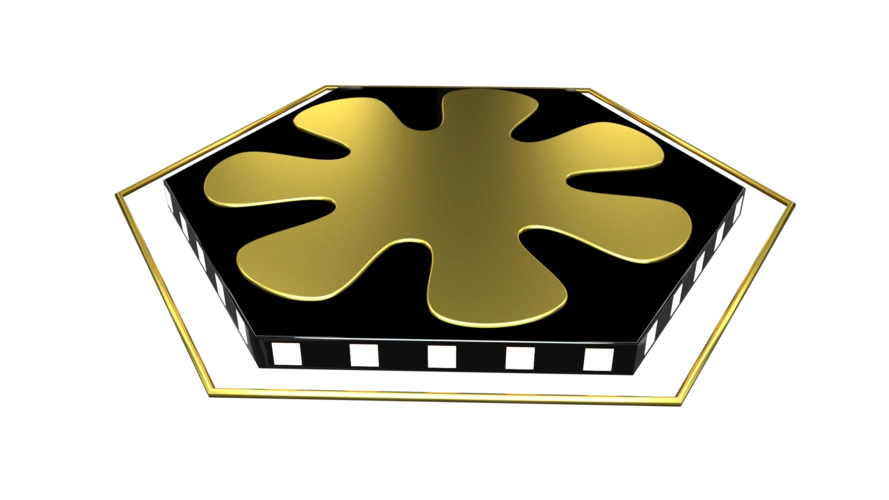 立体高清黑金风格舞台图片