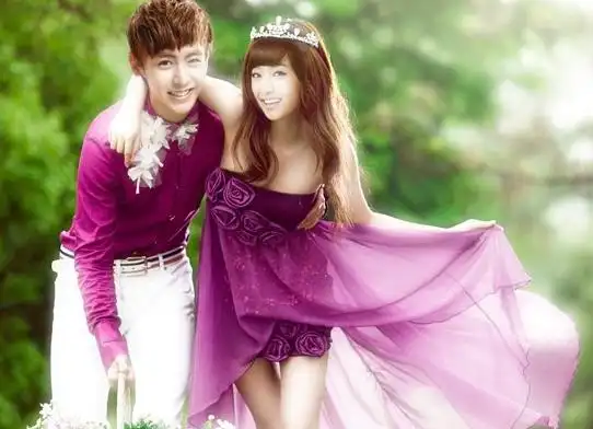 宋茜尼坤婚纱照