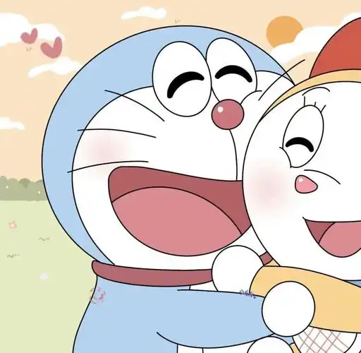 情头  #情侣头像  #哆啦a梦  #哆啦