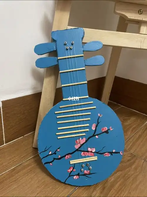 吉他  #幼儿园环创 #幼儿园音乐室自制教具  休息在家无聊弄一个