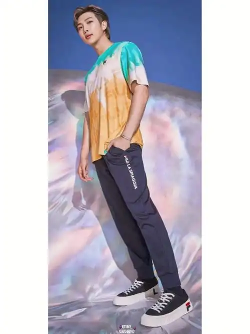 fila #bts #爱豆 #kpop  #金南俊 #金硕珍 #闵玧其 #郑号锡 #朴智旻