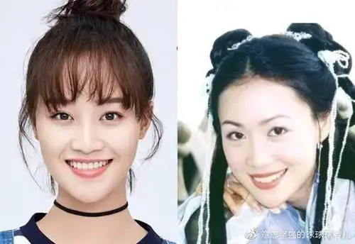 同是正脸杀侧脸垮蓝盈莹和梁小冰差的是女主脸还是女主命