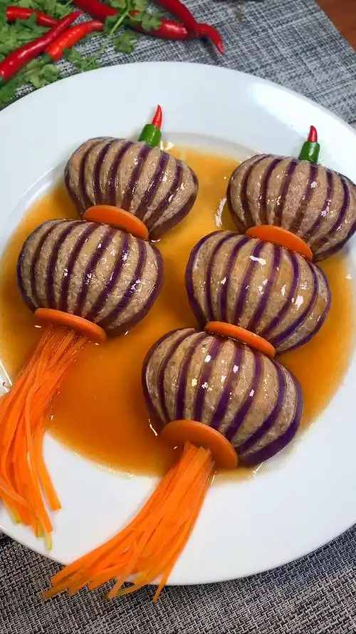 年夜饭过年菜#一道吉祥菜张灯结彩送给大家,提前祝大家新年快乐!