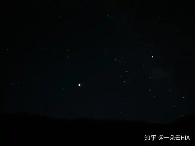 怎么用手机拍黑夜的星星
