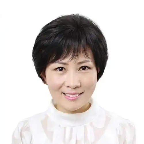 l真发女老年人假短发老人老太太头发套逼真人发丝妈奶奶妈短发头