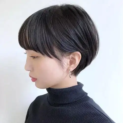 可以性感和可爱的日系露耳短发,剪了就再也不想留长!