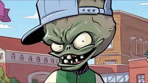 植物大战僵尸游戏同人动画 歪戴帽子的僵尸帅不帅?