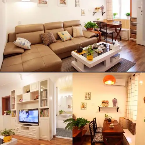 50平两室一厅的小户型 要学会聪明的利用空间