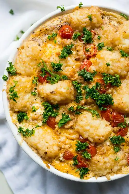 pressure cooker tator tot breakfast casserole