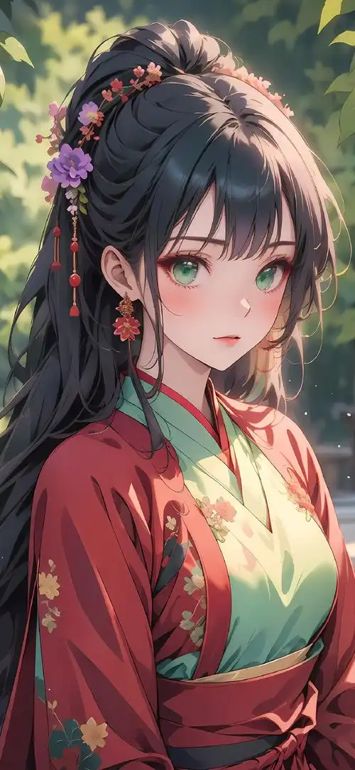 你的壁纸该换了##卡通动漫##动漫女生##ai绘画