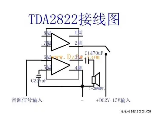 有线麦克风的接线图