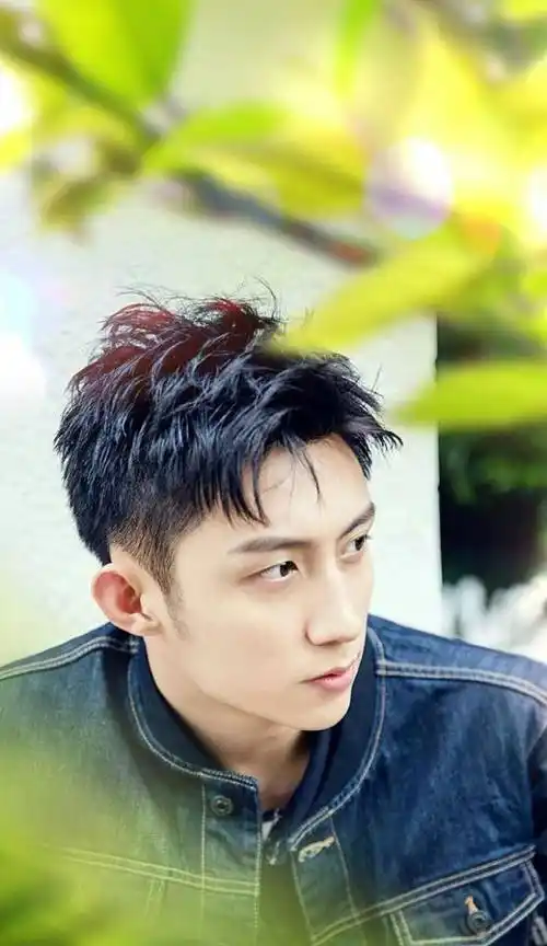 黄景瑜这发色看着有点太个性,虽然颜色很新潮,但他染的有点显老