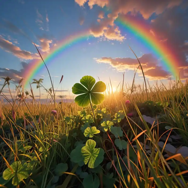 96好运彩虹风景头像78