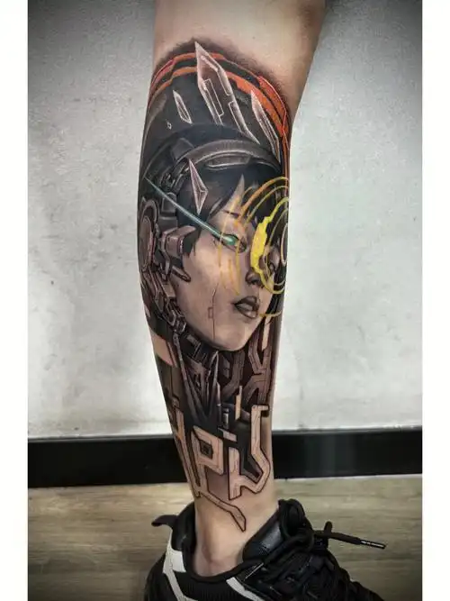 厦门纹身  #福州纹身  #写实  #赛博朋克