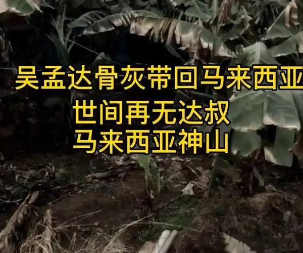 墓地位置的真实原因,这个选择葬在马来西亚,其实本身就是吴孟达自己的