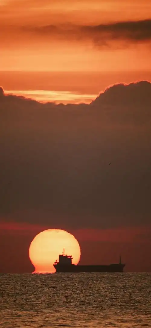 唯美自然晚霞风景高清手机壁纸