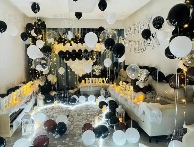 镇江生日派对场景怎么布置:浪漫元素