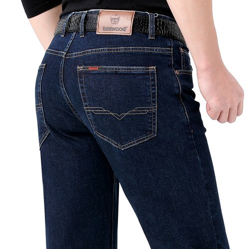 秋冬官方正品美国苹果牛仔裤男裤高档名牌休闲牛仔裤