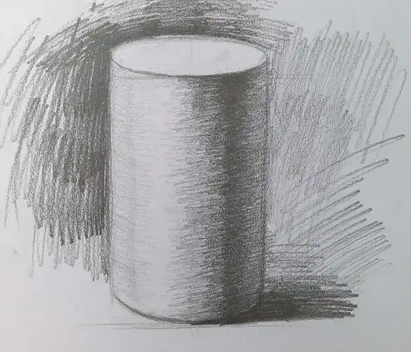 素描第5课----圆柱体