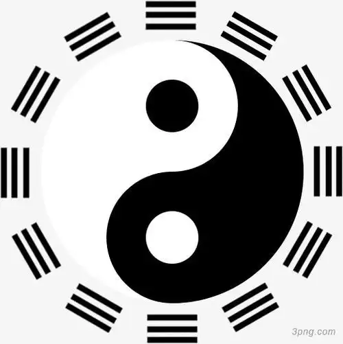 八卦图png素材透明免抠图片-其他元素