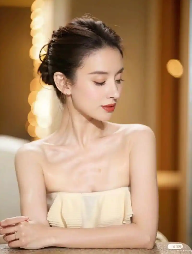 气质美女侧脸肖像写真##美女# #性感美女# #养眼美女