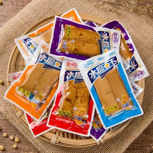 川渝特产水磨豆干500g小包包装手磨豆腐干休闲豆腐干