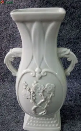 民国德化窑花瓶 - 历代陶器瓷器 - 古泉社区