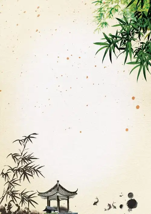 关键词 : 竹子,古建筑,中国风,地产,海报,古韵