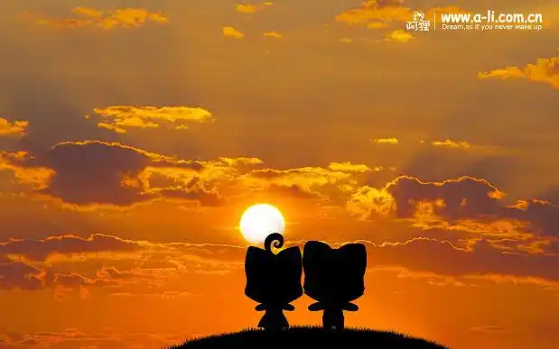 阿狸桃子在一起