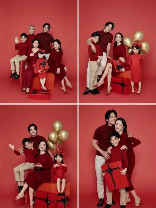 分客片566种有氛围的全家福超有意义