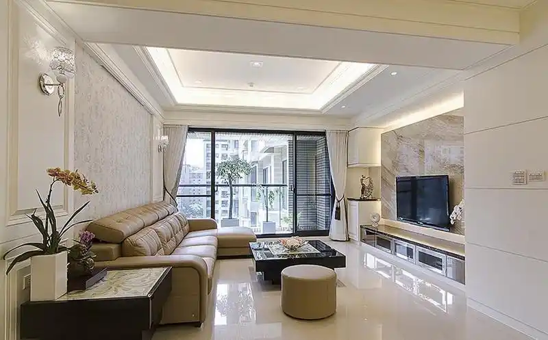 清江山水99平三室二厅装修效果图