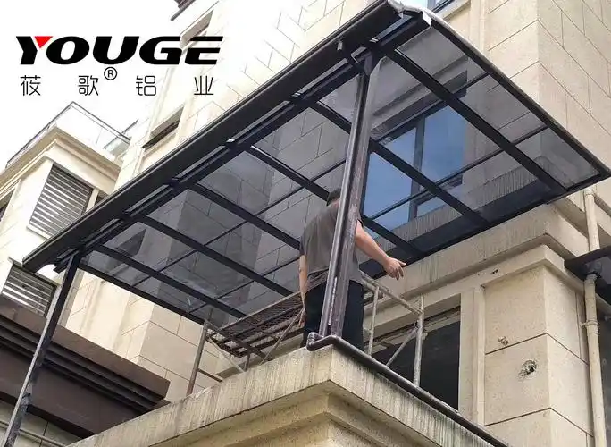 铝合金阳光棚与玻璃雨棚你会选择哪个