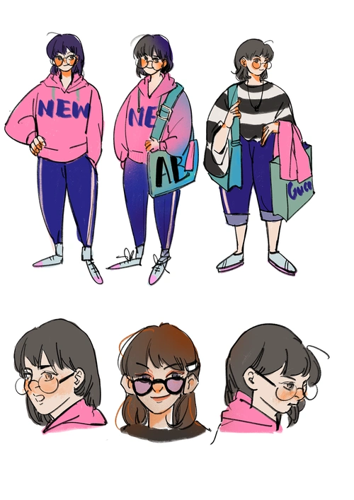 逐帧动画&动态海报《the consumer society》|动漫|动画片|wilda1