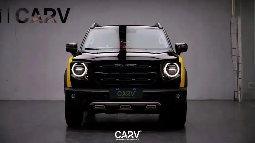 哈弗大狗#改色膜 #保山 哈弗大狗改色双拼  葵花黄  悬 - 抖音