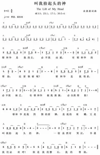 推荐诗歌〕叫我抬起头的神 /mv