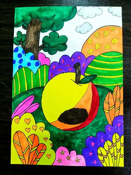 小陈老师2020年秋季班思维美术课程范画