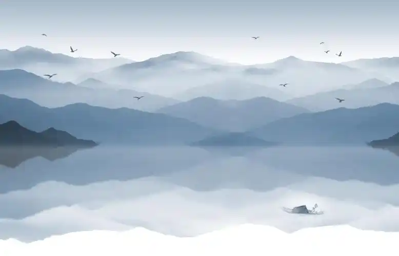 水墨山水 - 美篇