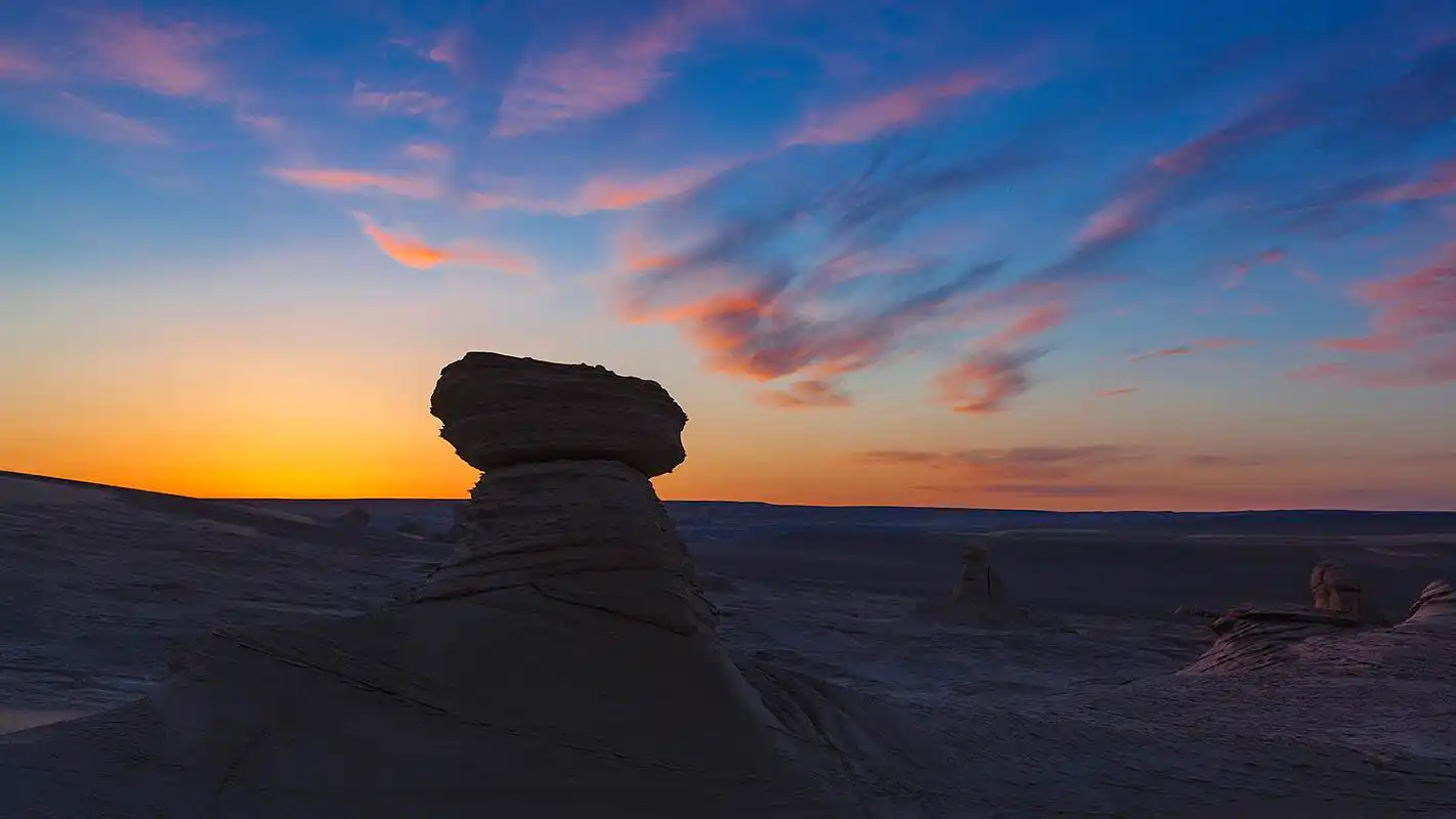 新疆罗布泊风景摄影高清宽屏壁纸