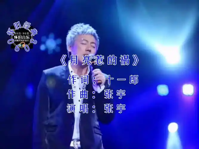 都是你的错,月亮惹的祸,却让我背锅……一首张宇的经典苦情歌