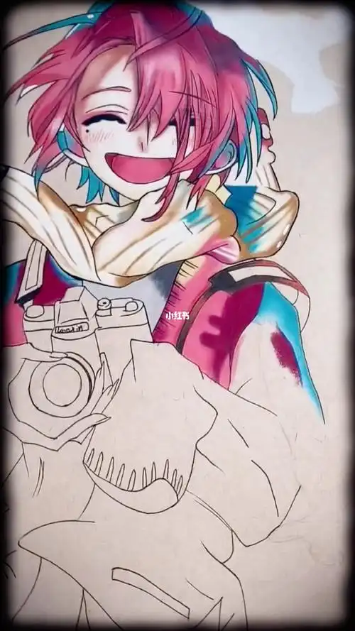 漫画人物绘画临摹手绘