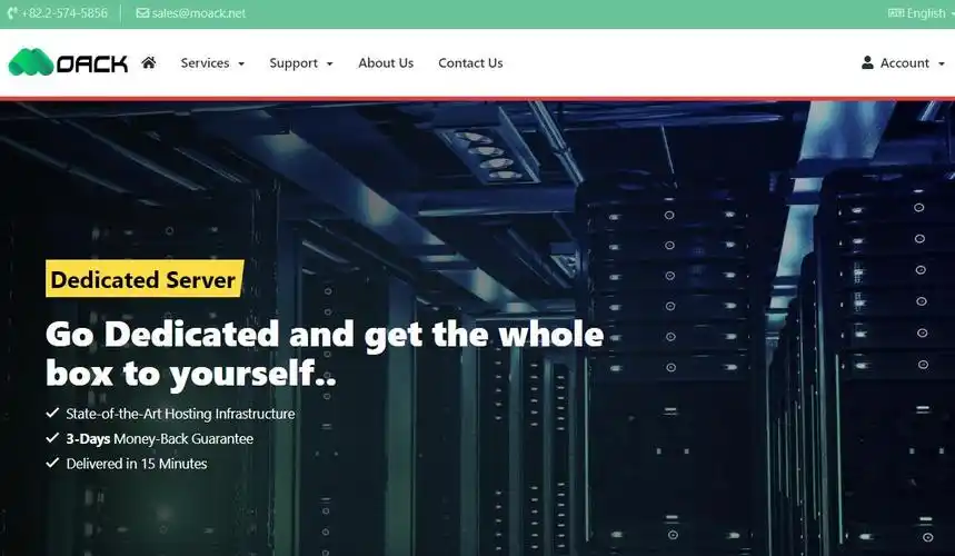 moack韩国服务器测评 - cn2线路 - vps234主机测评