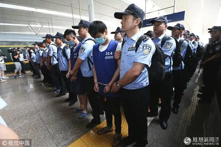 161名犯罪嫌疑人被押解回杭州