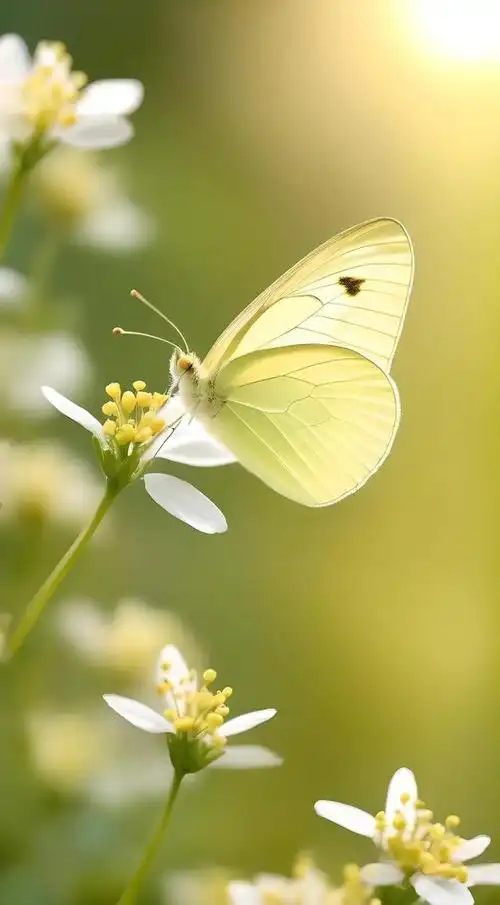 它们轻盈,柔和,仿佛带着一股清新的气息,让人心情愉悦.